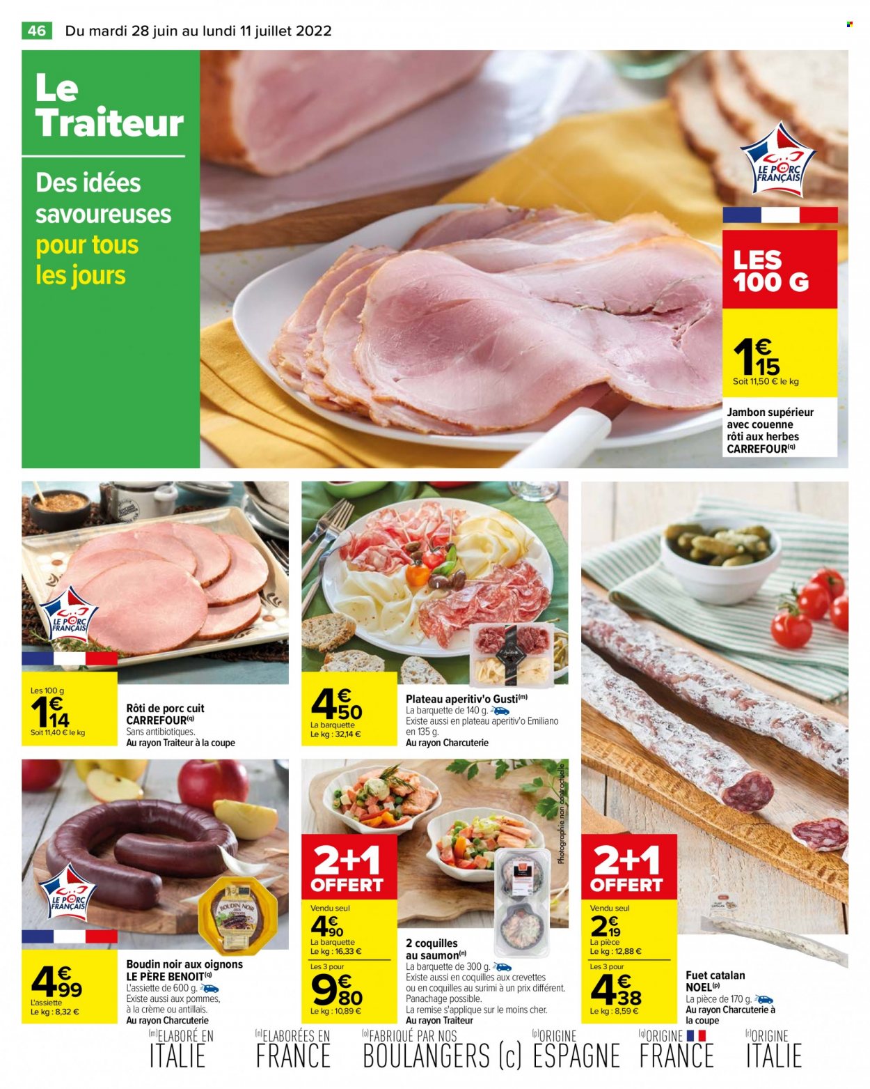 Catalogue Carrefour Hypermarchés - 28.06.2022 - 11.07.2022. 