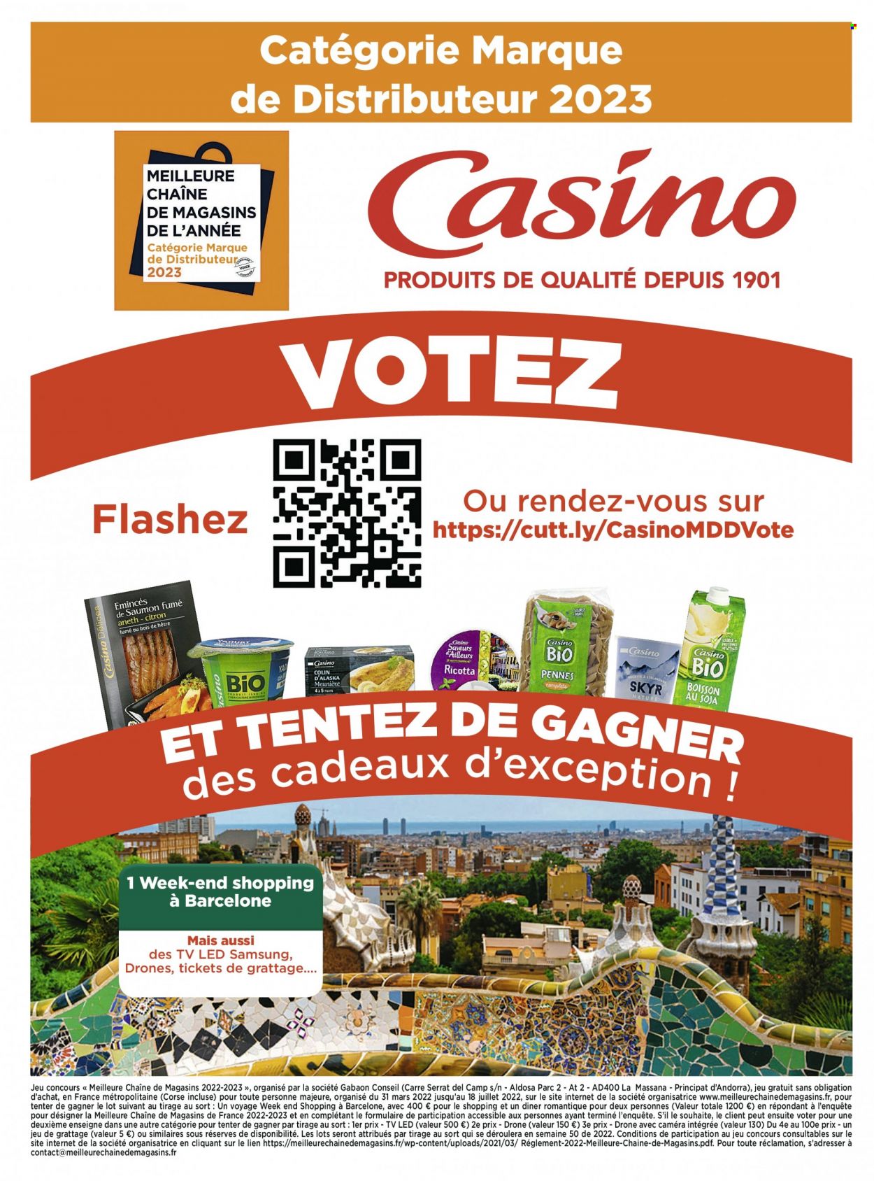 Catalogue Géant Casino - 27.06.2022 - 10.07.2022. 