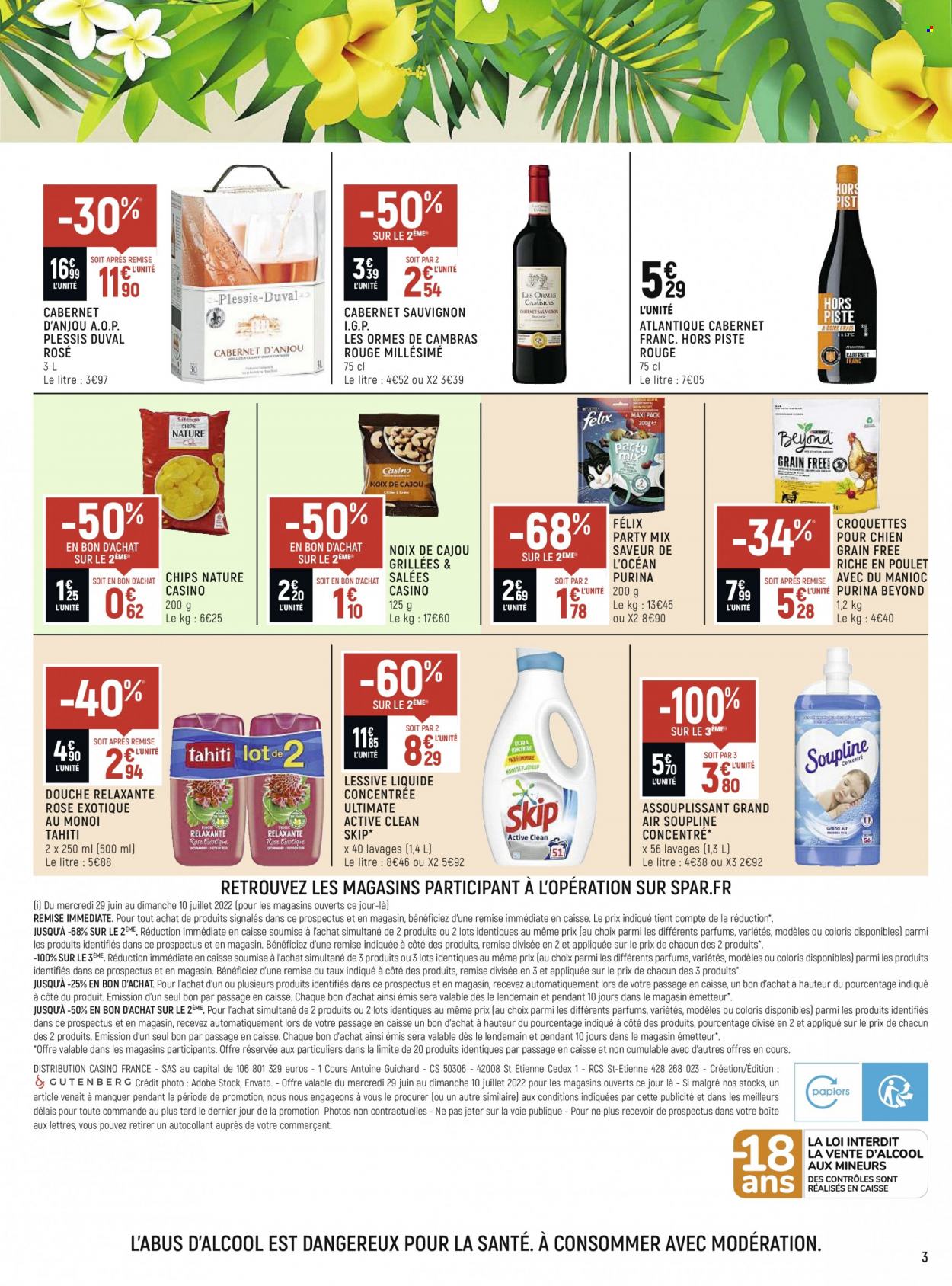 Catalogue Spar Supermarché - 29.06.2022 - 10.07.2022. 