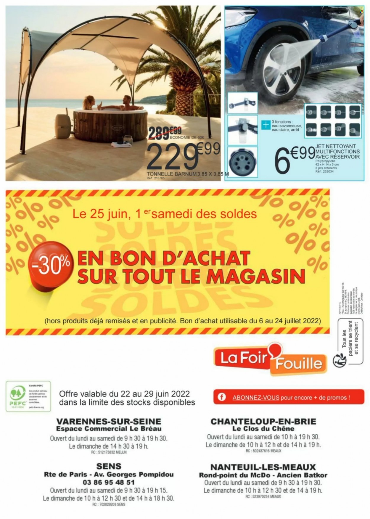 Catalogue La Foir'Fouille - 22.06.2022 - 29.06.2022. 