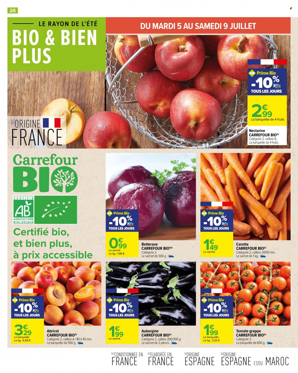 Catalogue Carrefour Hypermarchés - 05.07.2022 - 18.07.2022. 