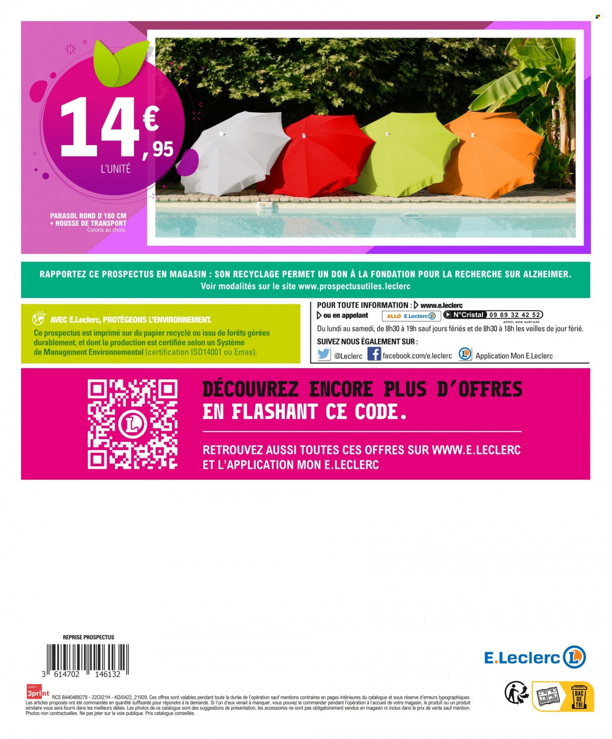 Catalogue E.Leclerc - 05.07.2022 - 16.07.2022. 