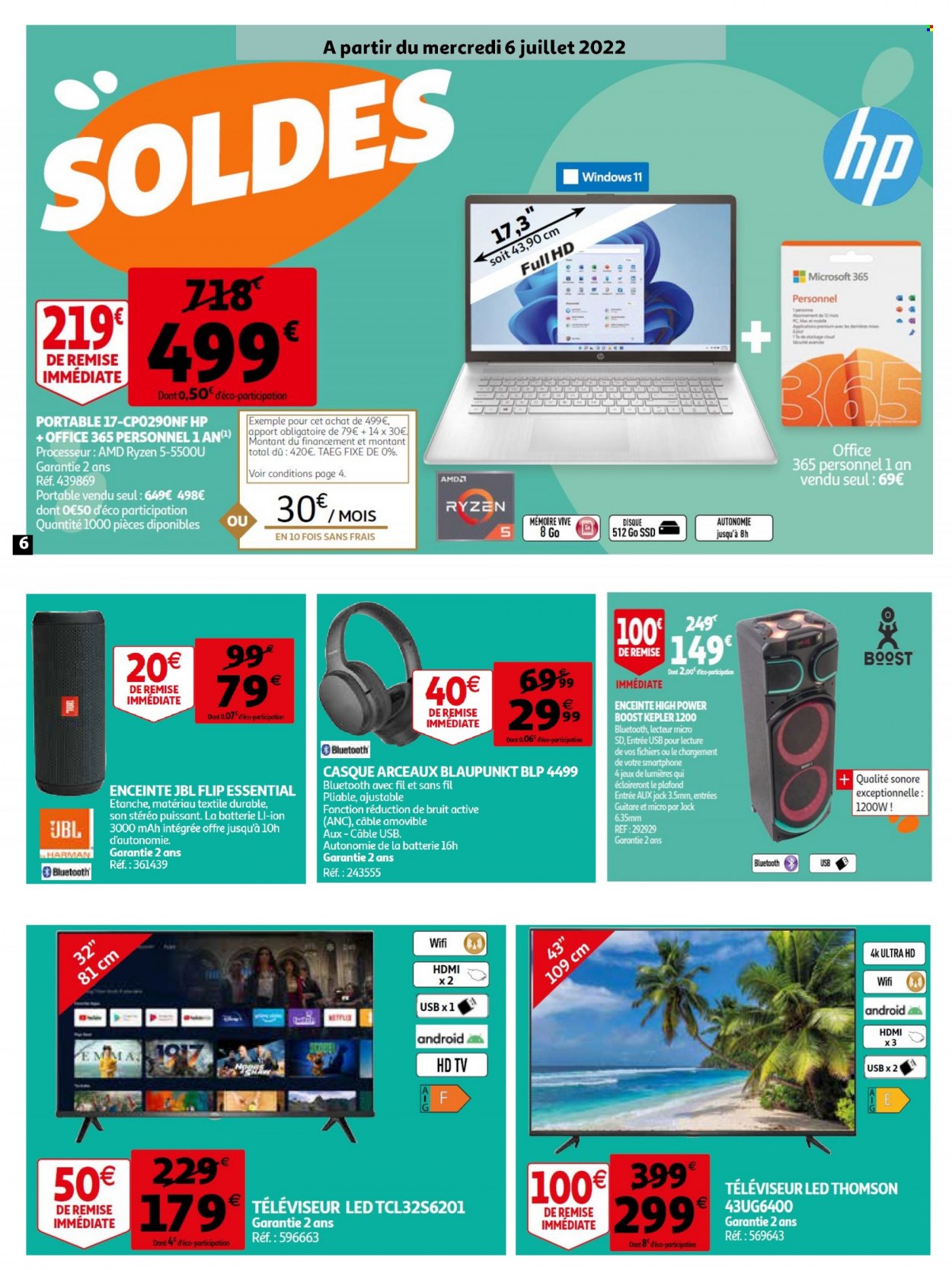 Catalogue Auchan - 06.07.2022 - 09.07.2022. 