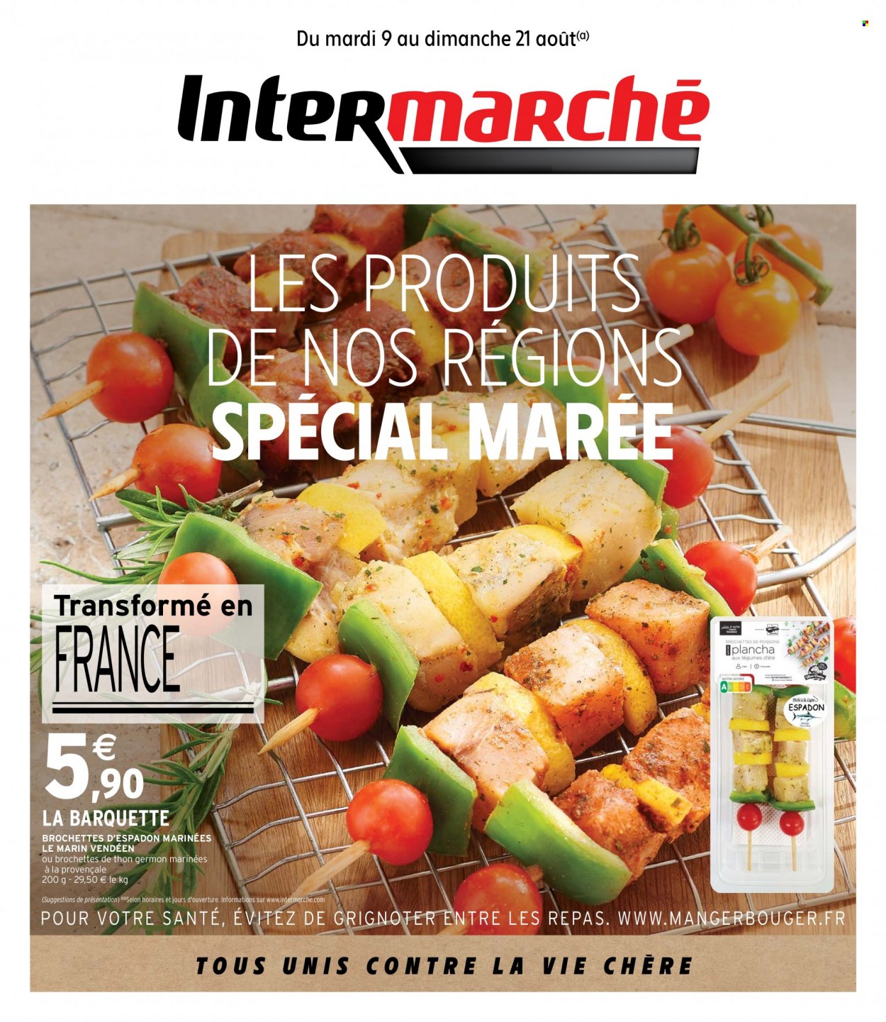 Catalogue Intermarché - 09.08.2022 - 21.08.2022. 