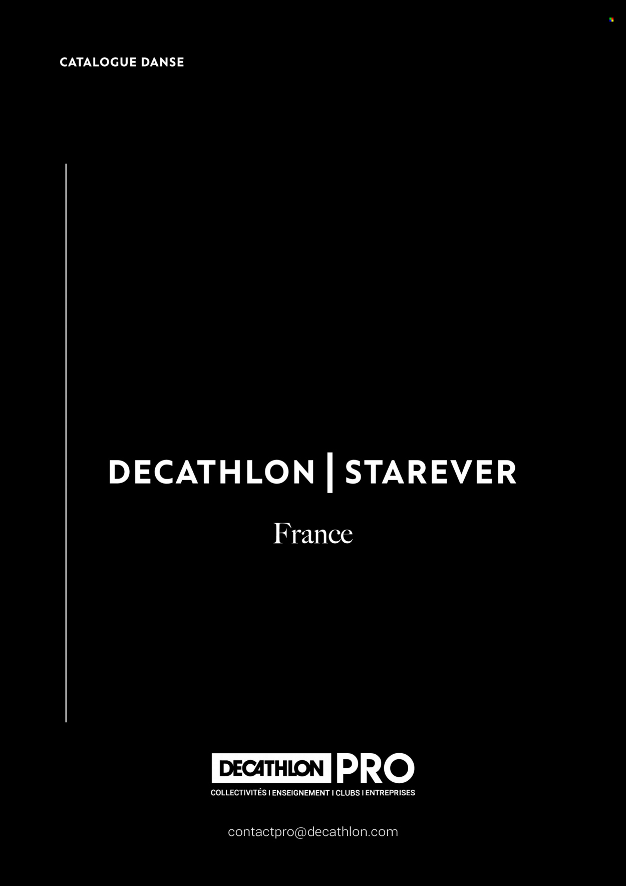 Catalogue Decathlon. 