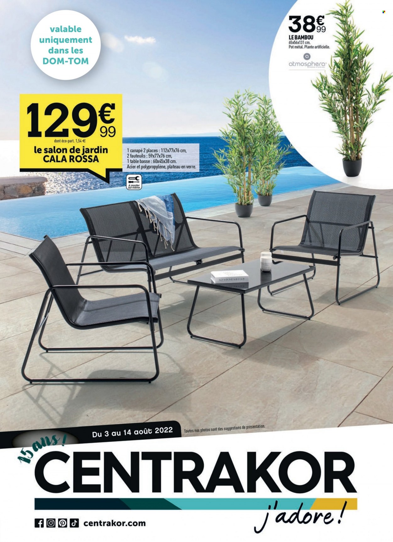 Catalogue Centrakor - 03.08.2022 - 14.08.2022. 