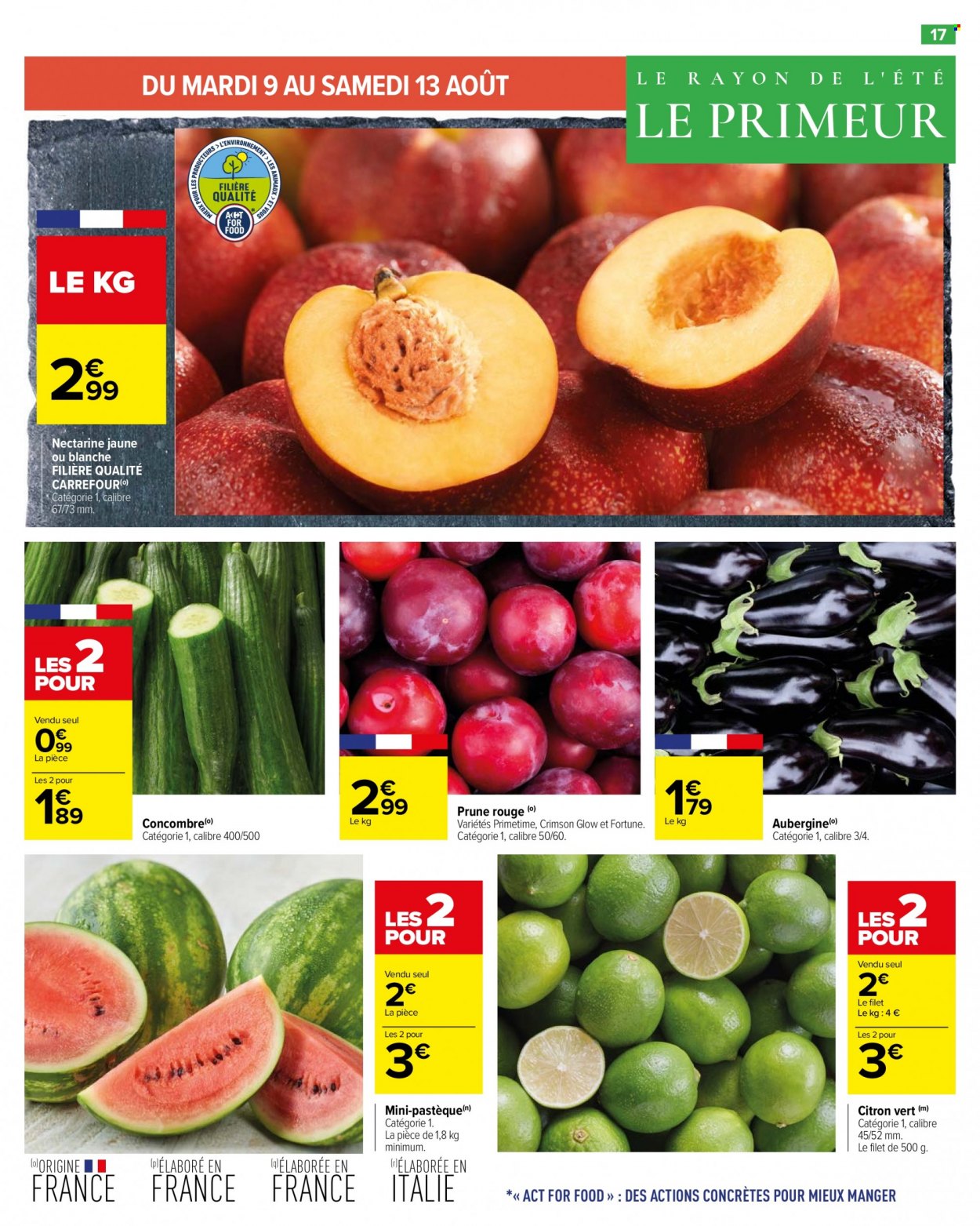 Catalogue Carrefour Hypermarchés - 09.08.2022 - 22.08.2022. 