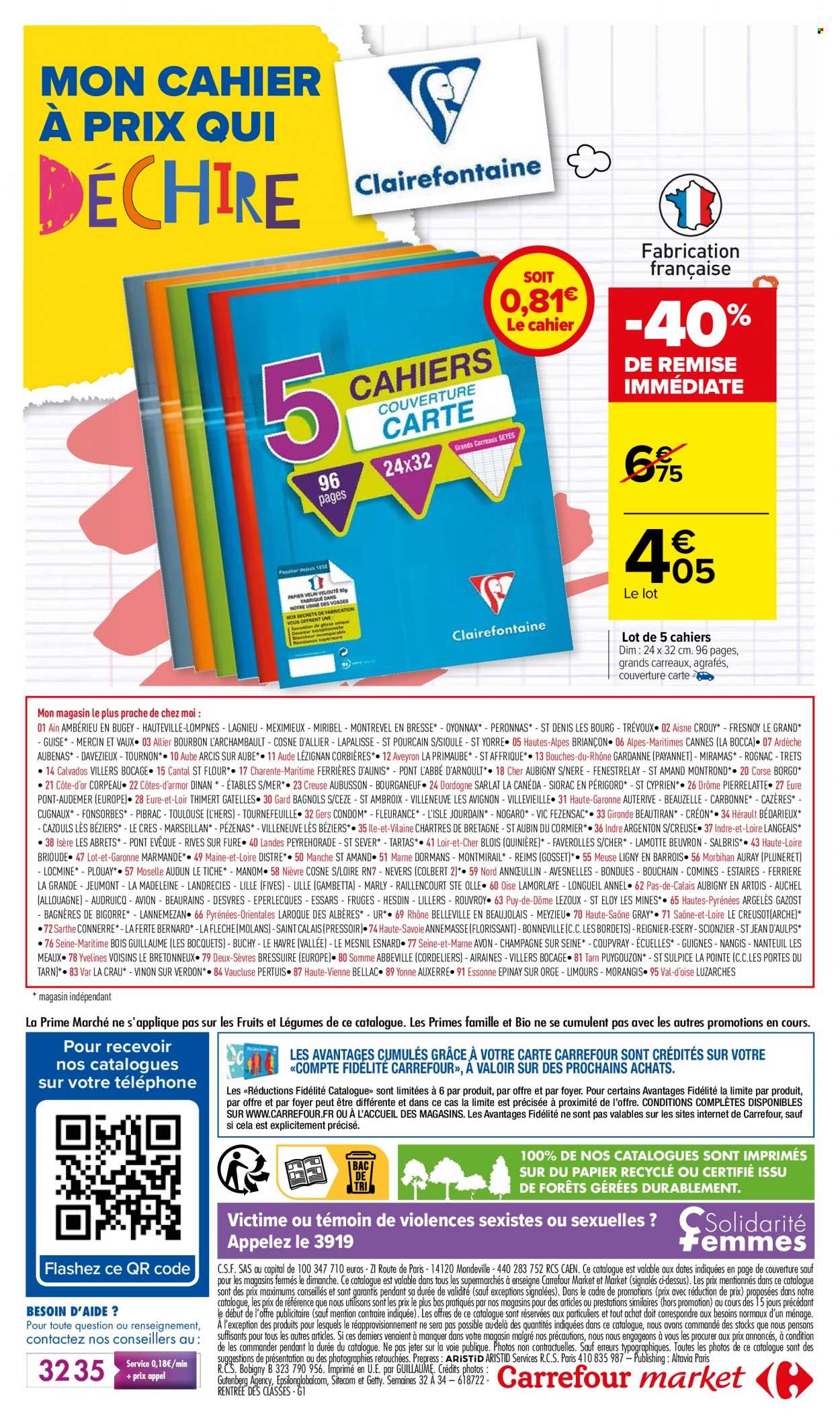Catalogue Carrefour Market - 09.08.2022 - 28.08.2022. 