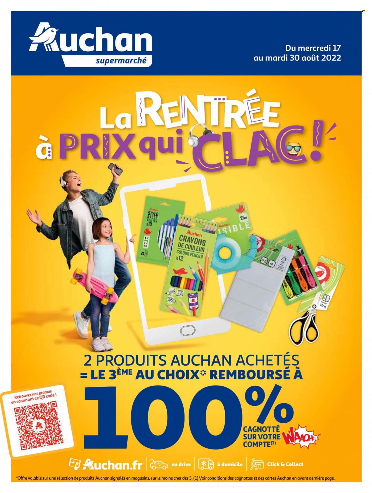 Catalogue Auchan - 17.08.2022 - 30.08.2022. 