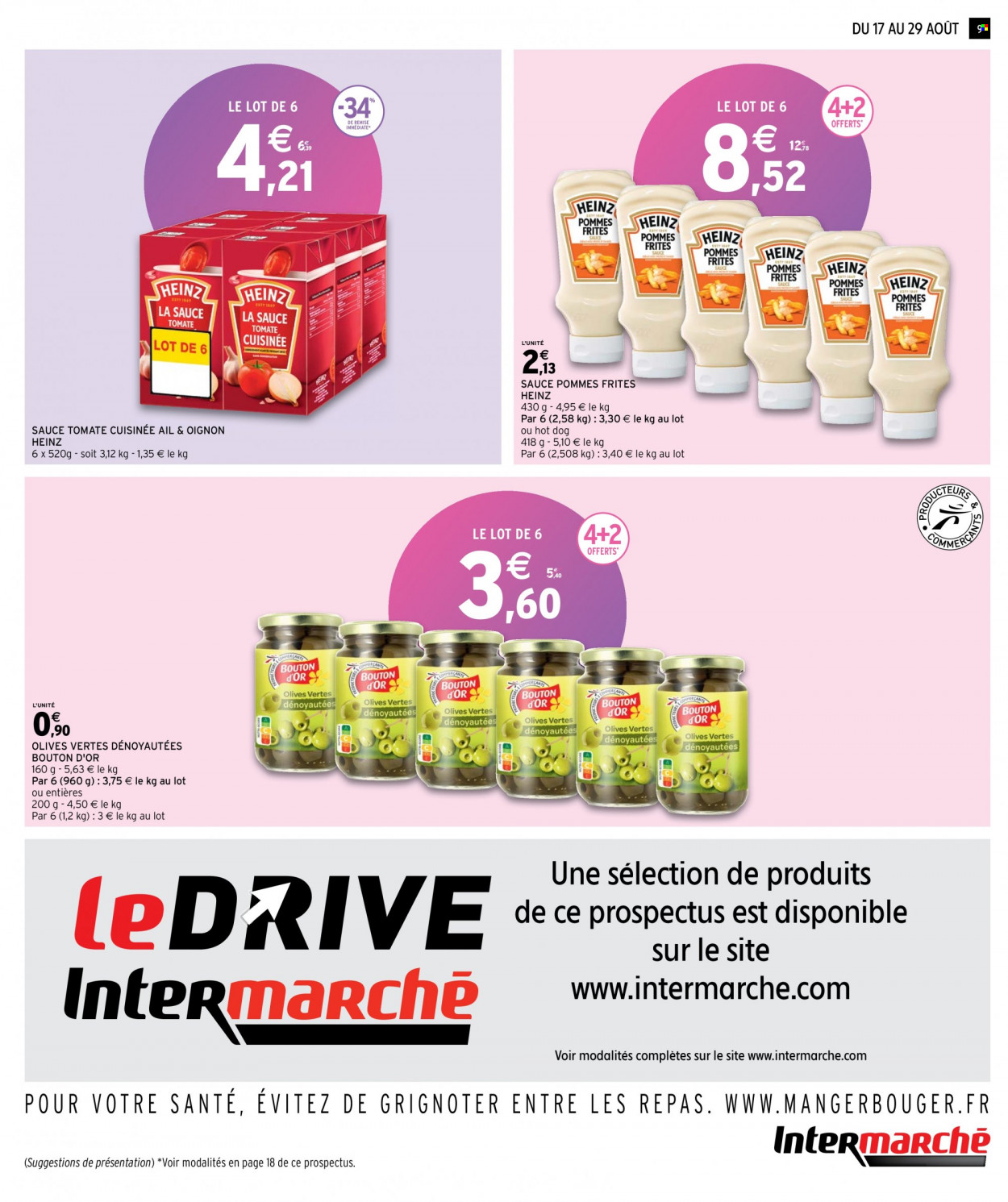 Catalogue Intermarché - 17.08.2022 - 29.08.2022. 