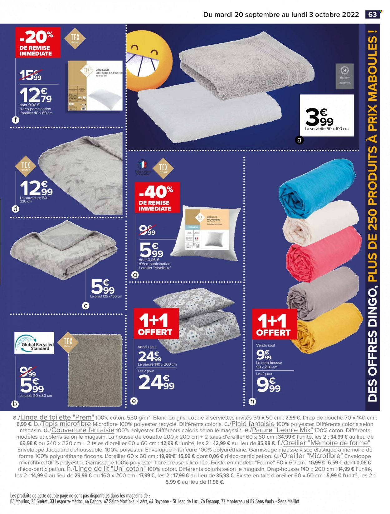 Catalogue Carrefour Hypermarchés - 20.09.2022 - 03.10.2022. 