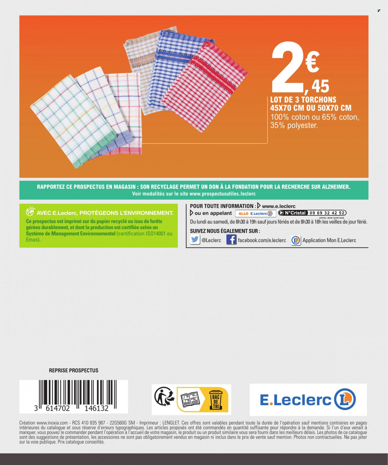 Catalogue E.Leclerc - 20.09.2022 - 01.10.2022. 