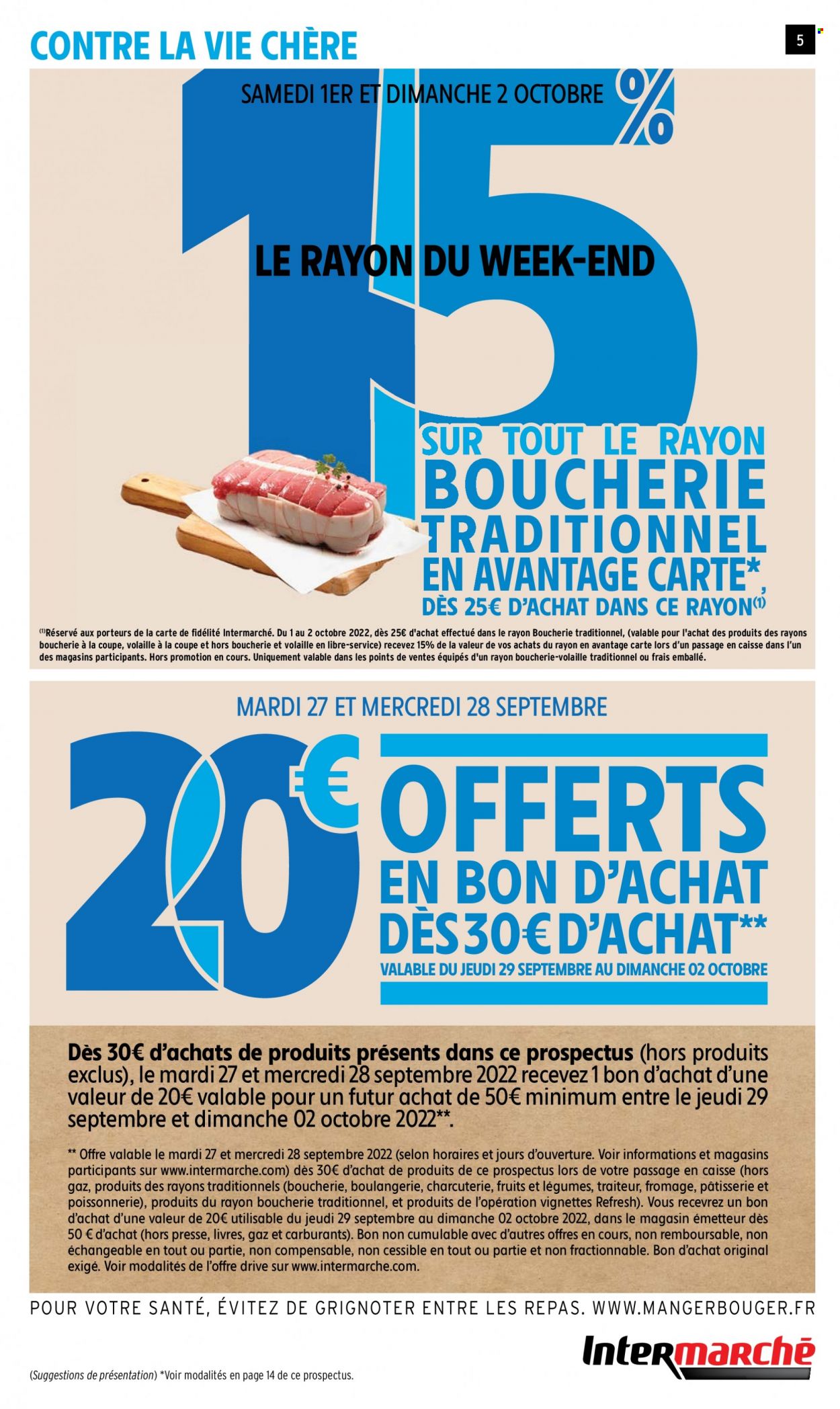 Catalogue Intermarché Contact - 27.09.2022 - 02.10.2022. 