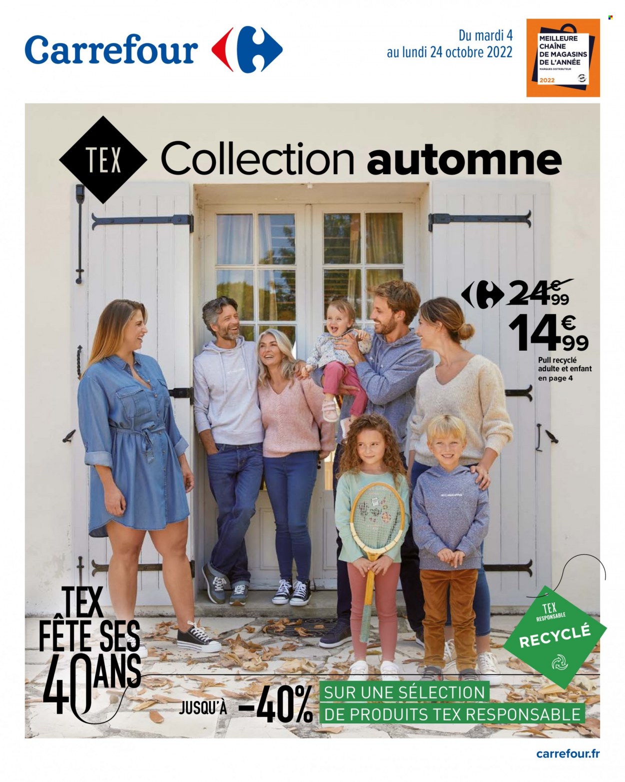 Catalogue Carrefour Hypermarchés - 04.10.2022 - 24.10.2022. 