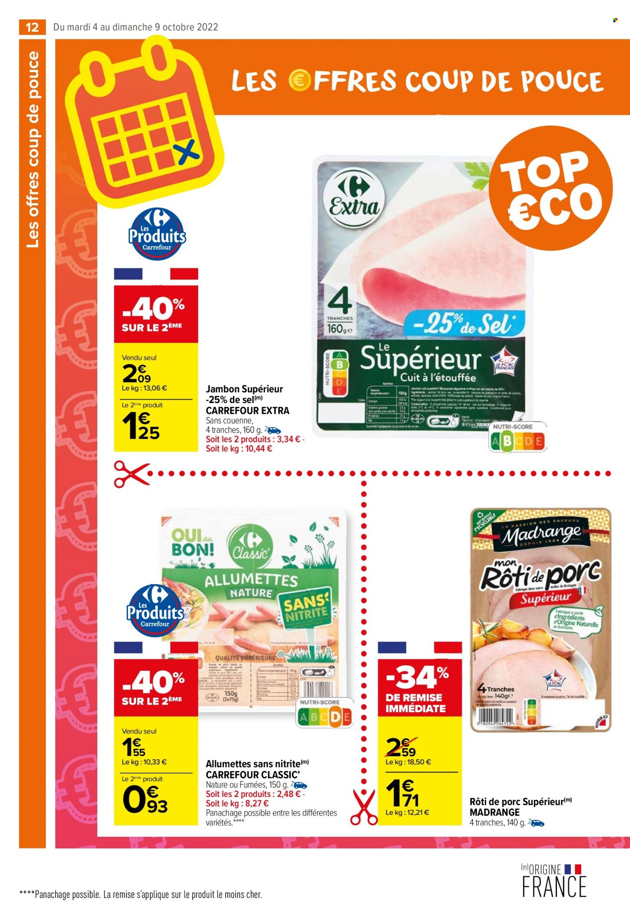 Catalogue Carrefour Market - 04.10.2022 - 09.10.2022. 