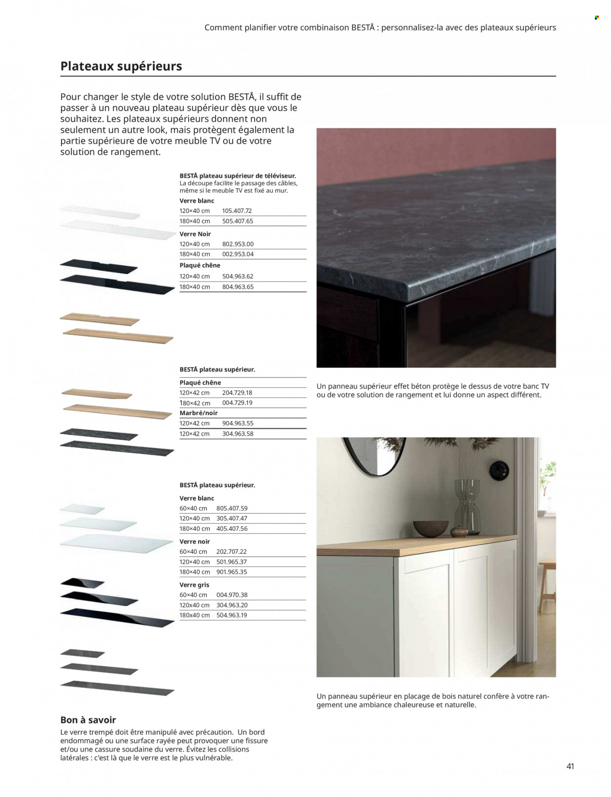Catalogue IKEA. Page 41.