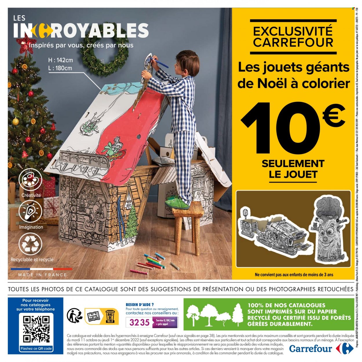 Catalogue Carrefour Hypermarchés - 11.10.2022 - 24.12.2022. 