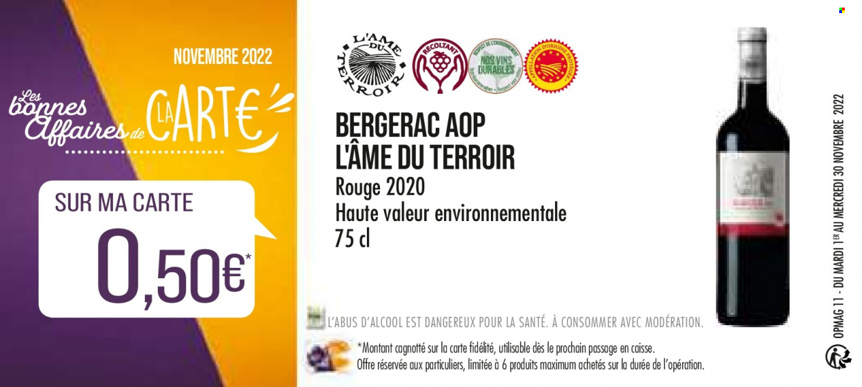 Catalogue Supermarché Match - 01.11.2022 - 30.11.2022. 