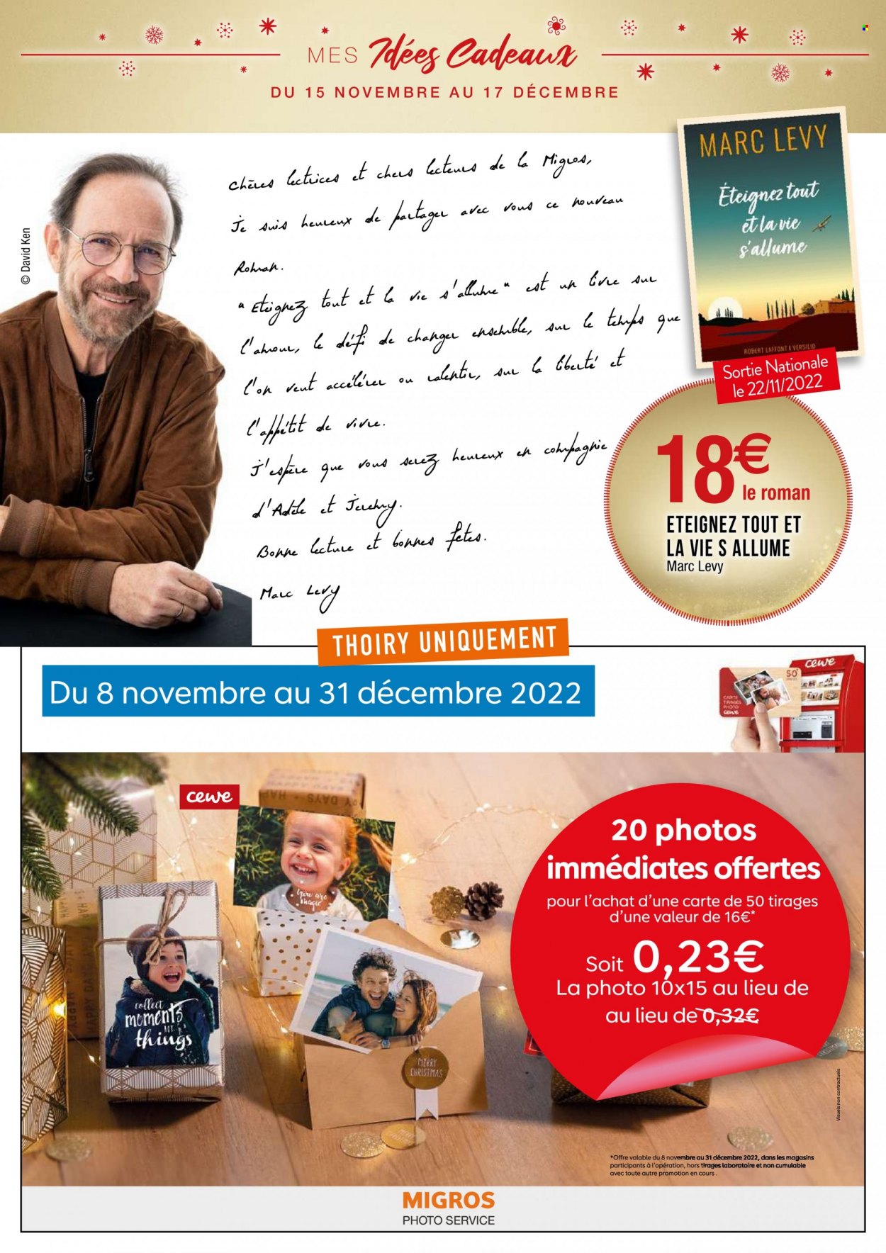 Catalogue Migros France - 15.11.2022 - 17.12.2022. 