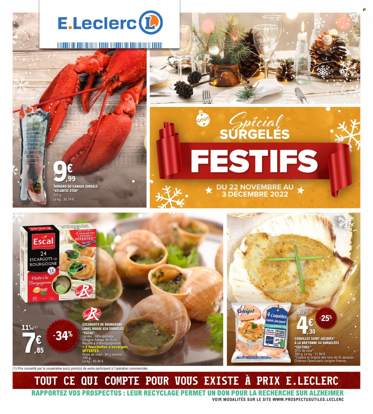 Catalogue E.Leclerc - 22.11.2022 - 03.12.2022. 