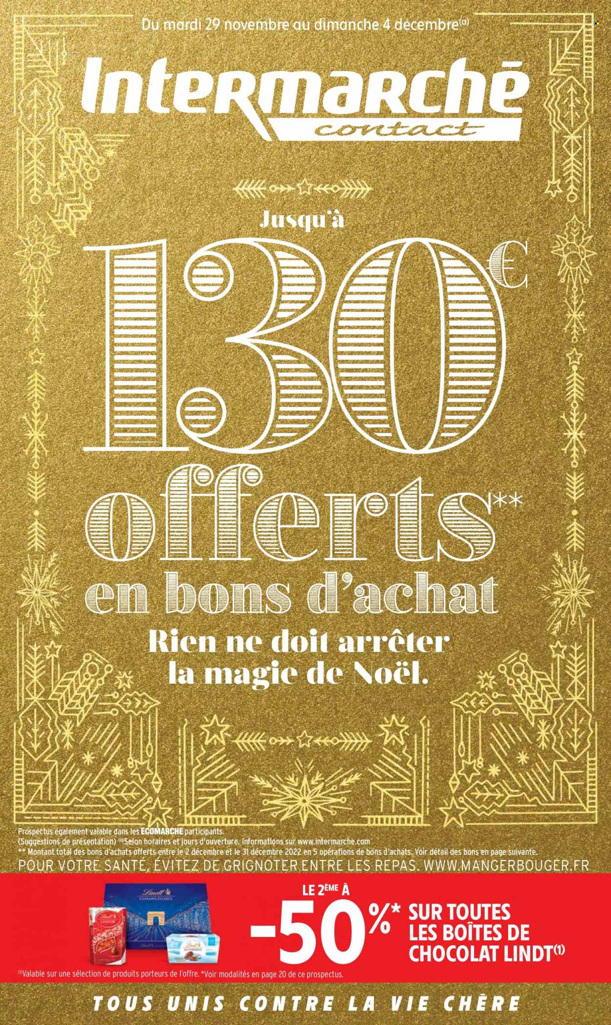 Catalogue Intermarché Contact - 29.11.2022 - 04.12.2022. 