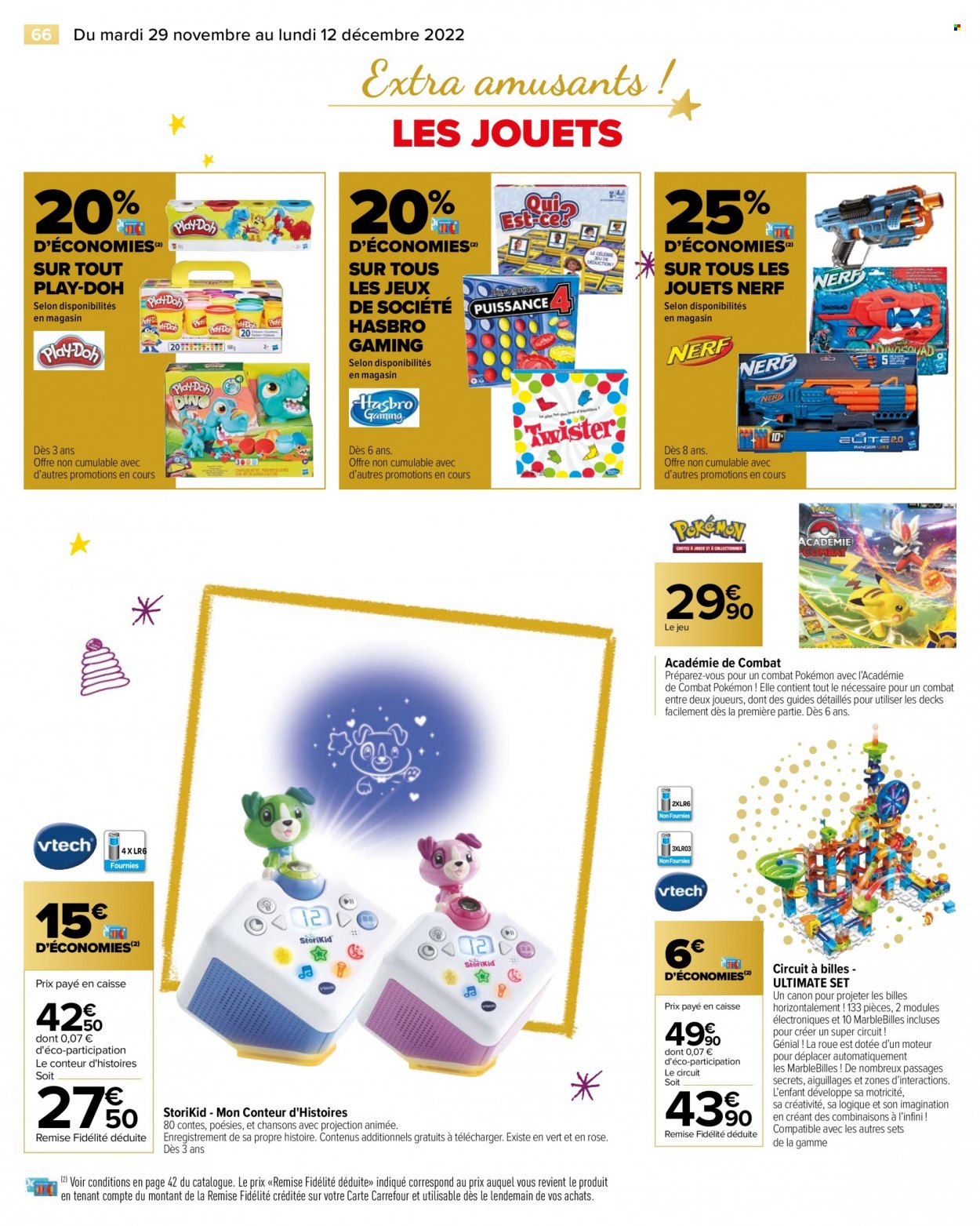 Catalogue Carrefour Hypermarchés - 29.11.2022 - 12.12.2022. 