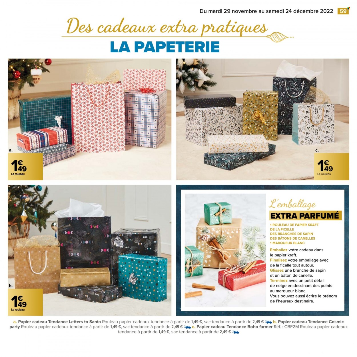 Catalogue Carrefour Hypermarchés - 29.11.2022 - 24.12.2022. 