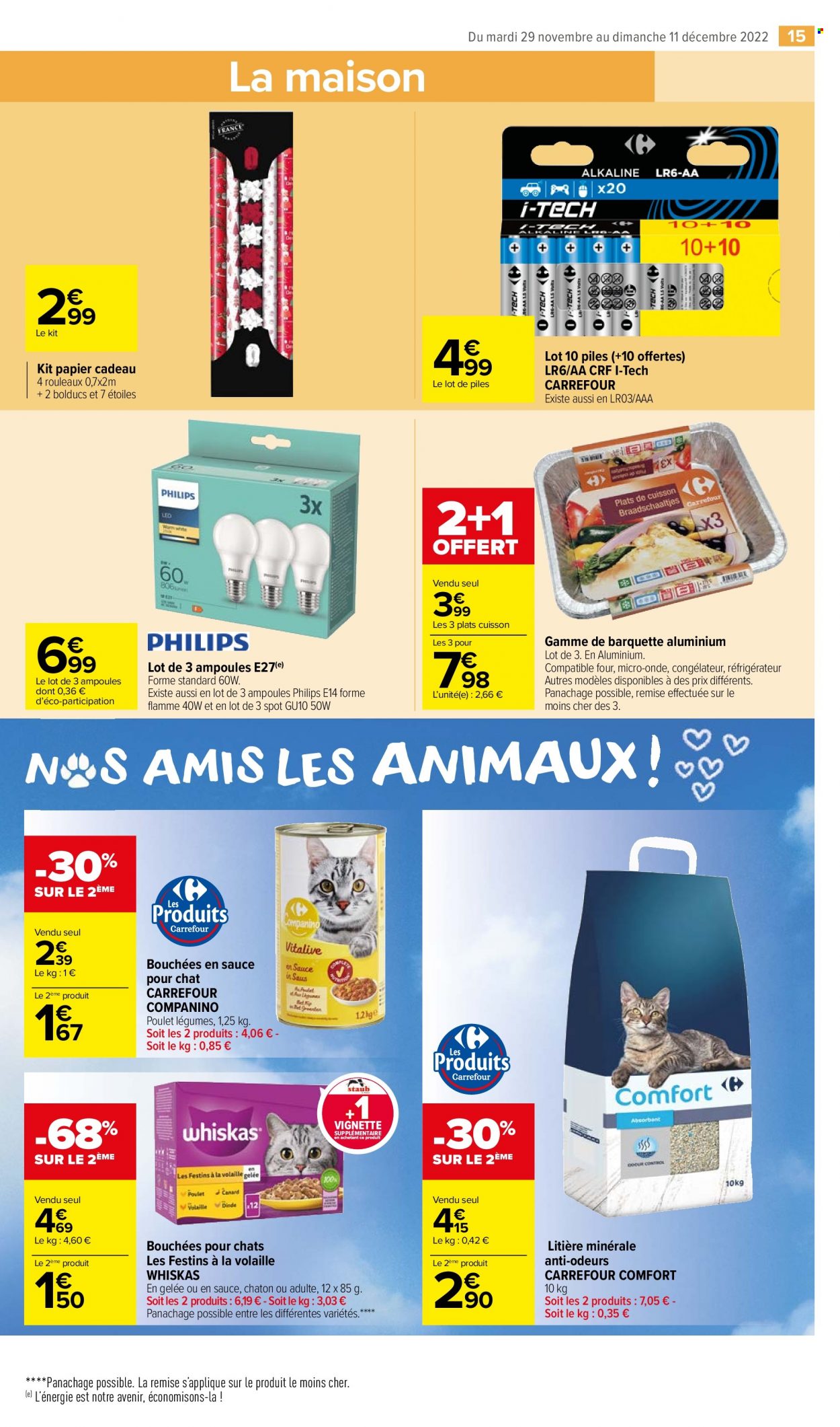 Catalogue Carrefour Market - 29.11.2022 - 11.12.2022. 