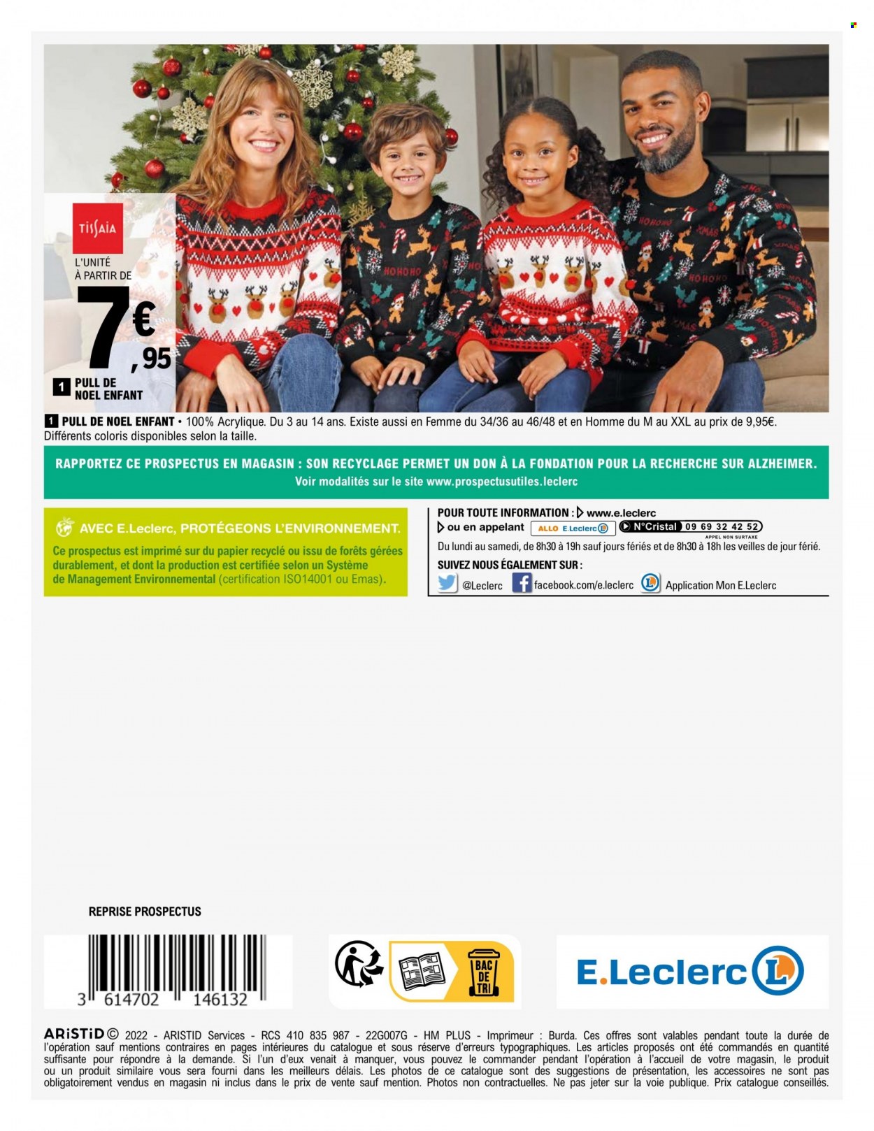 Catalogue E.Leclerc - 29.11.2022 - 17.12.2022. 