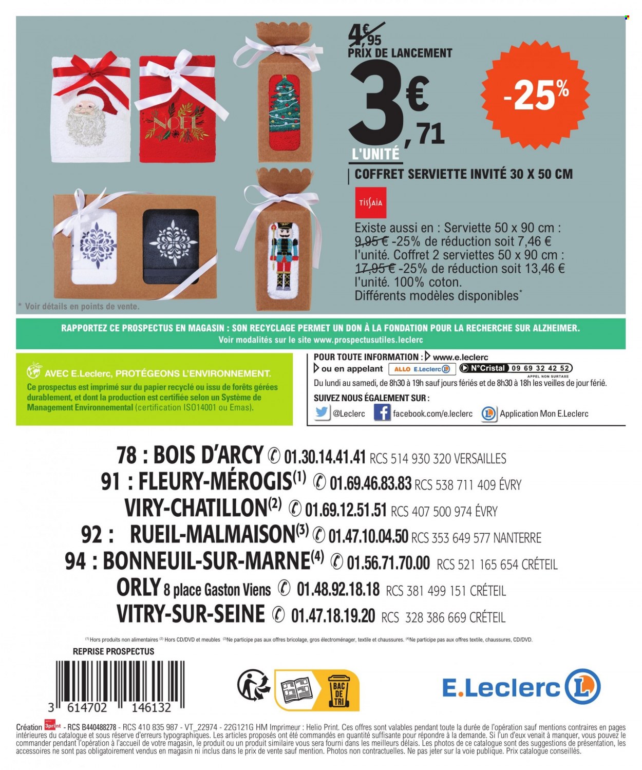 Catalogue E.Leclerc - 29.11.2022 - 10.12.2022. 
