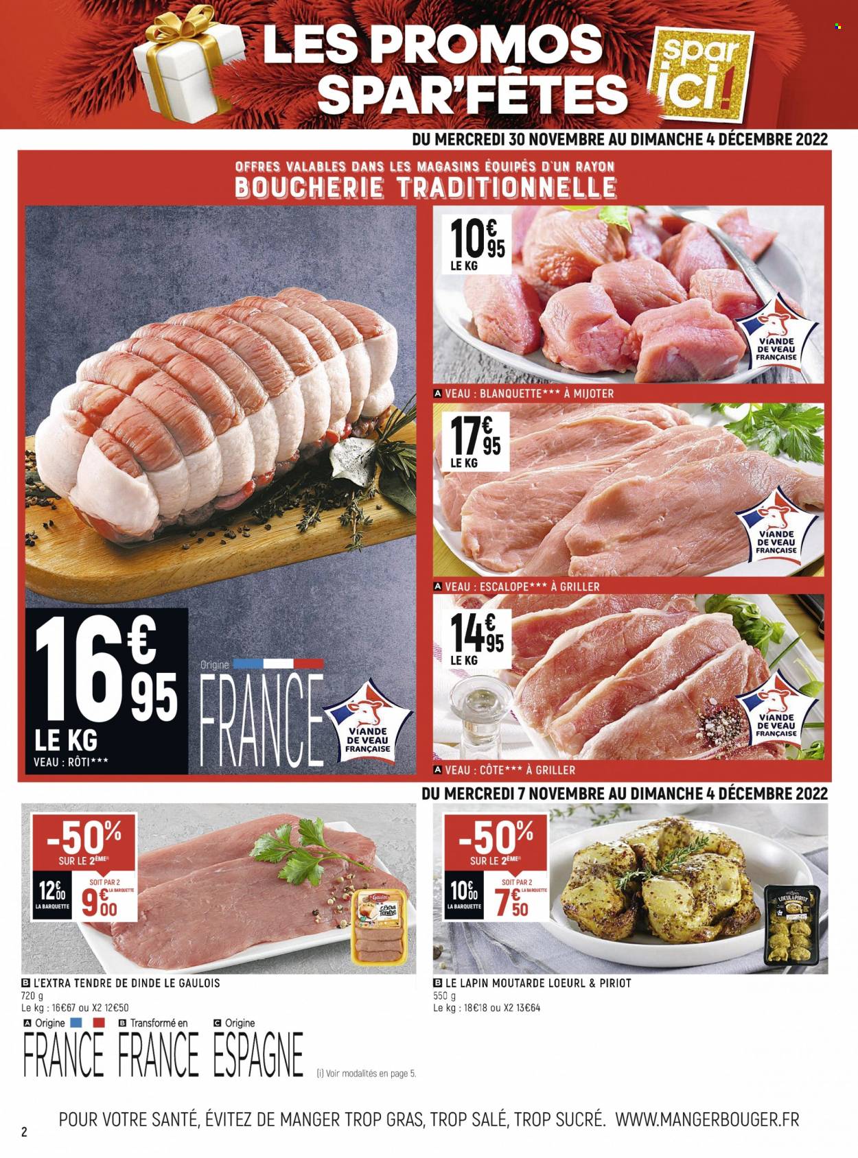 Catalogue Spar Supermarché - 30.11.2022 - 11.12.2022. 