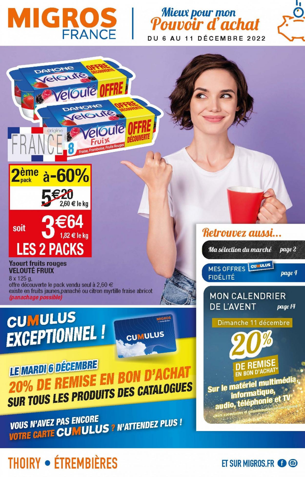 Catalogue Migros France - 06.12.2022 - 11.12.2022. 