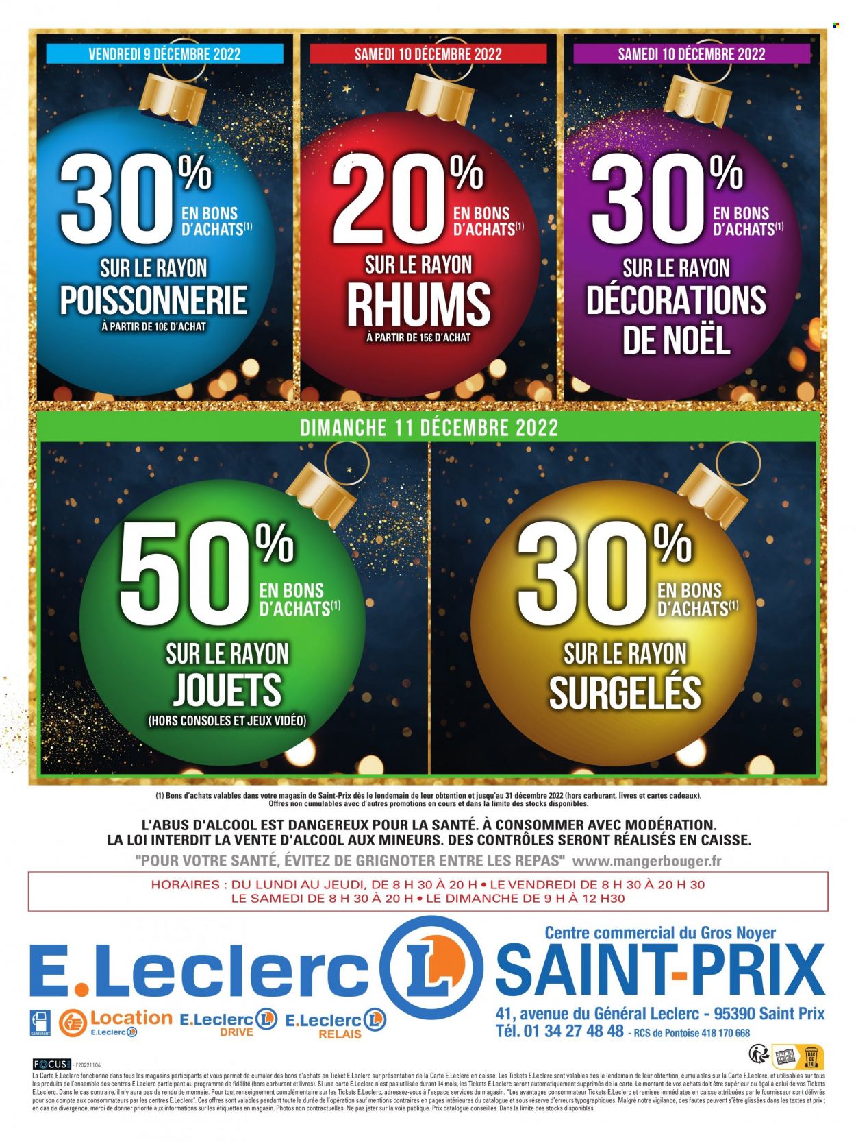 Catalogue E.Leclerc - 07.12.2022 - 11.12.2022. 