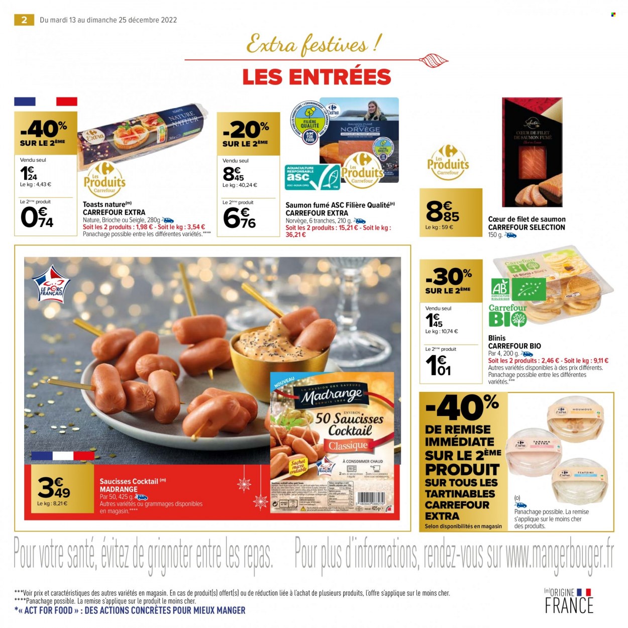 Catalogue Carrefour Market - 13.12.2022 - 25.12.2022. 