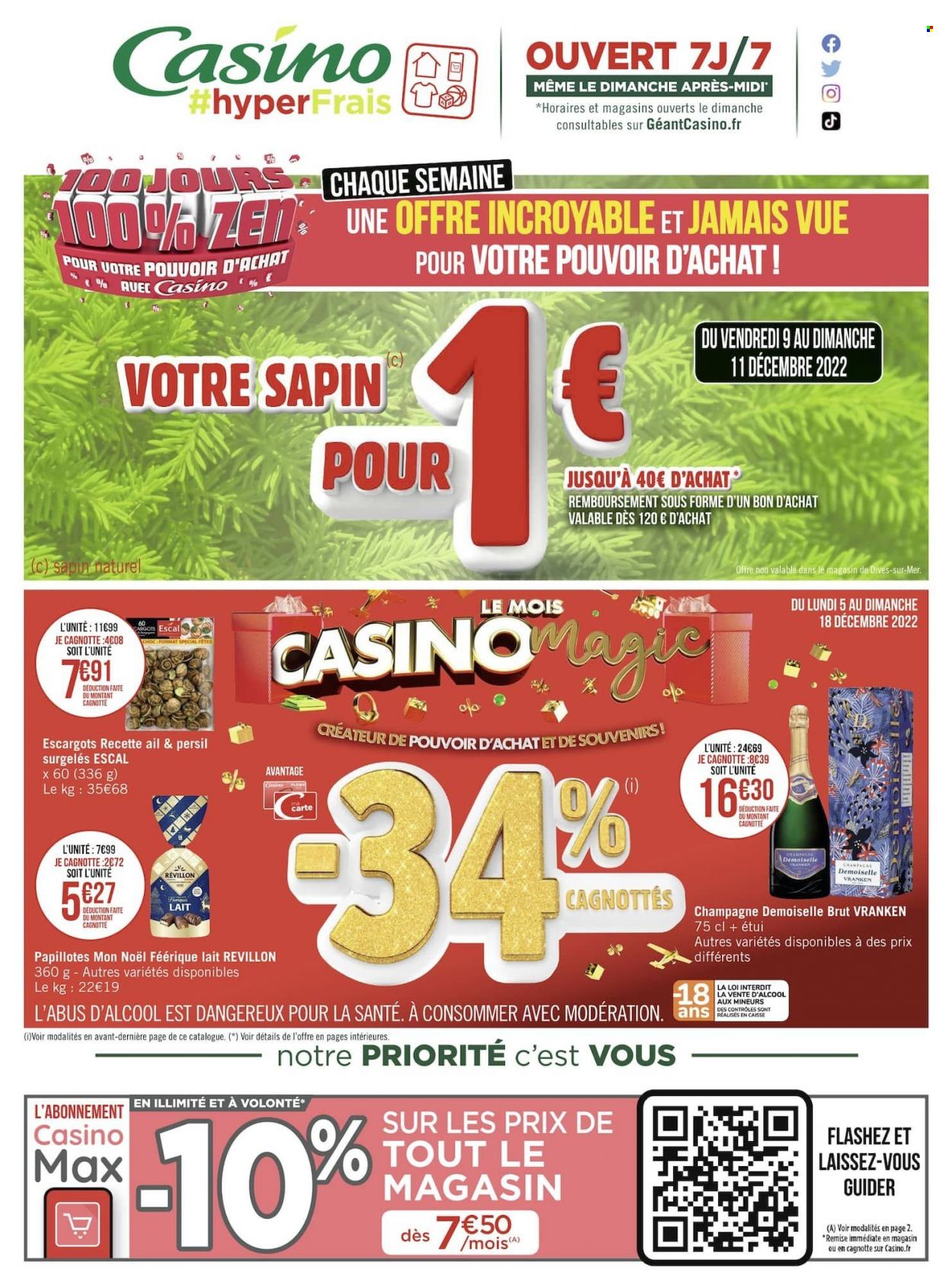 Catalogue Casino hyperFrais - 05.12.2022 - 18.12.2022. 
