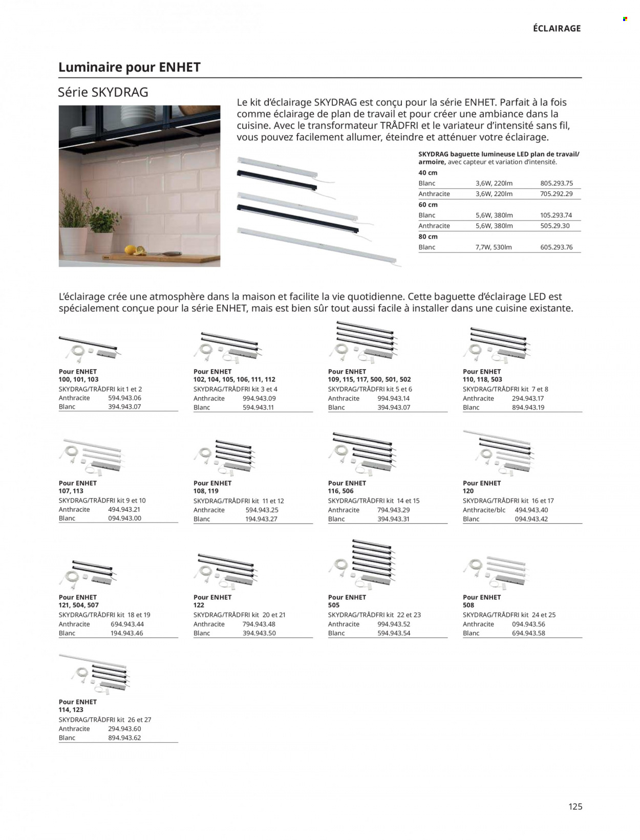 Catalogue IKEA. Page 125.