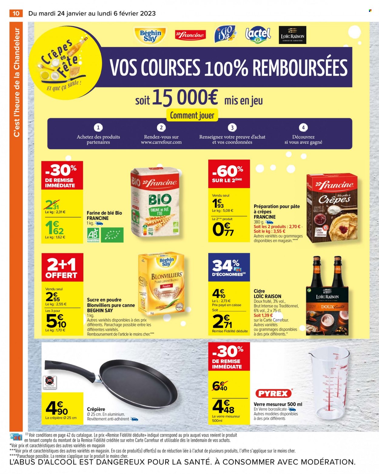 Catalogue Carrefour Hypermarchés - 24.01.2023 - 06.02.2023. 