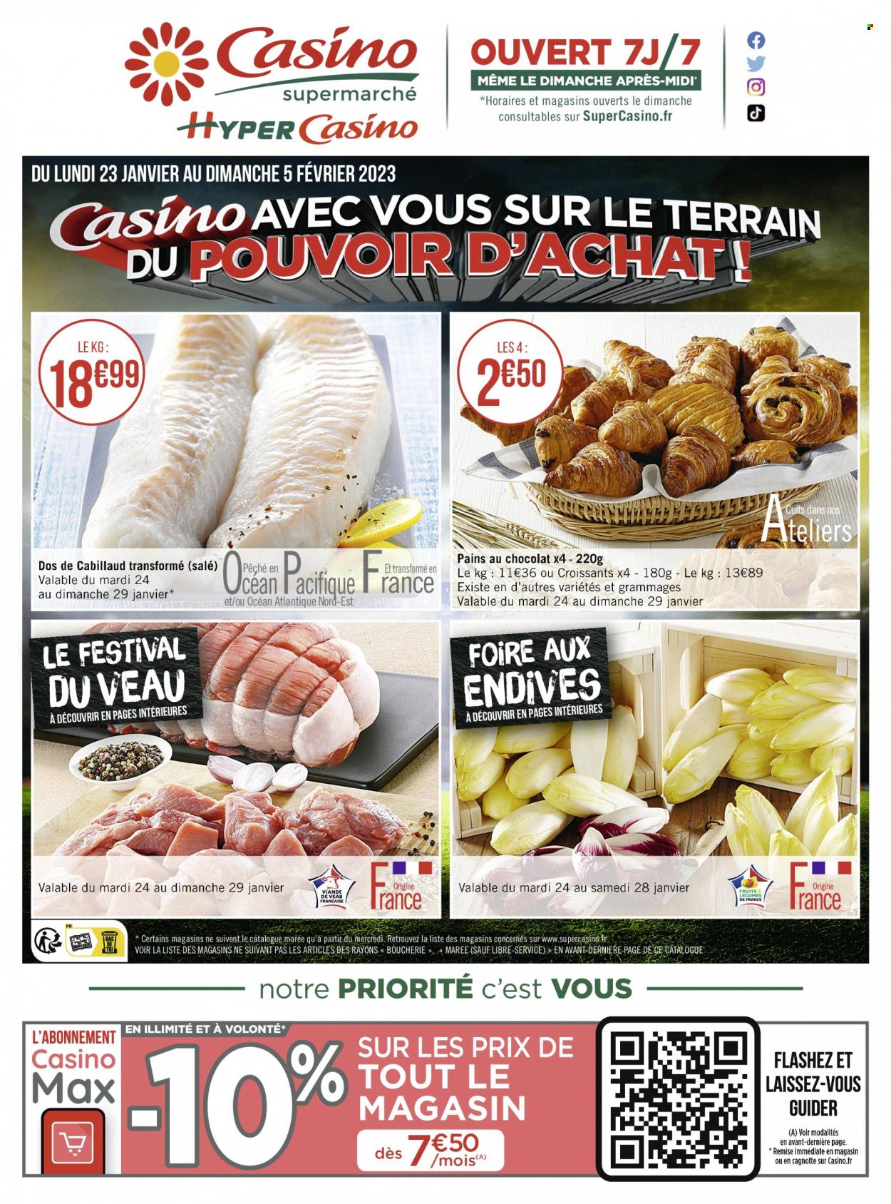 Catalogue Casino Supermarchés - 23.01.2023 - 05.02.2023. 