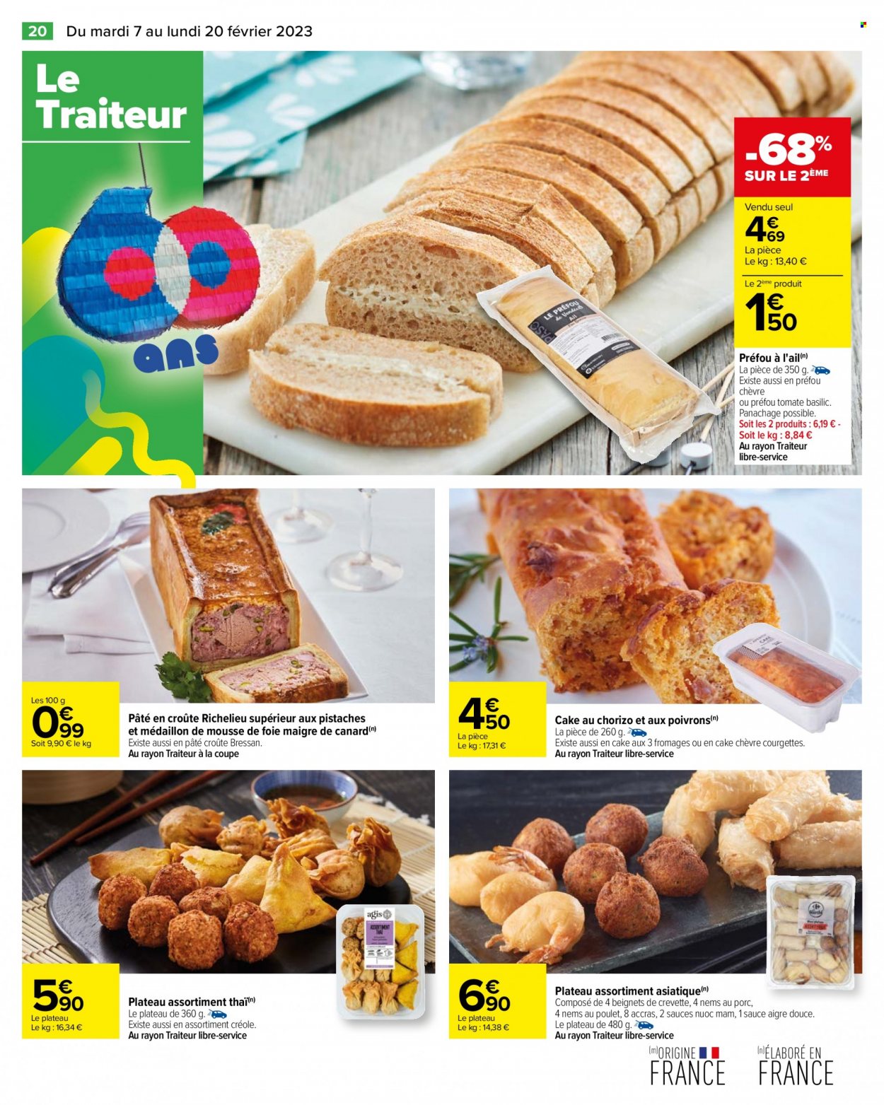 Catalogue Carrefour Hypermarchés - 07.02.2023 - 20.02.2023. 