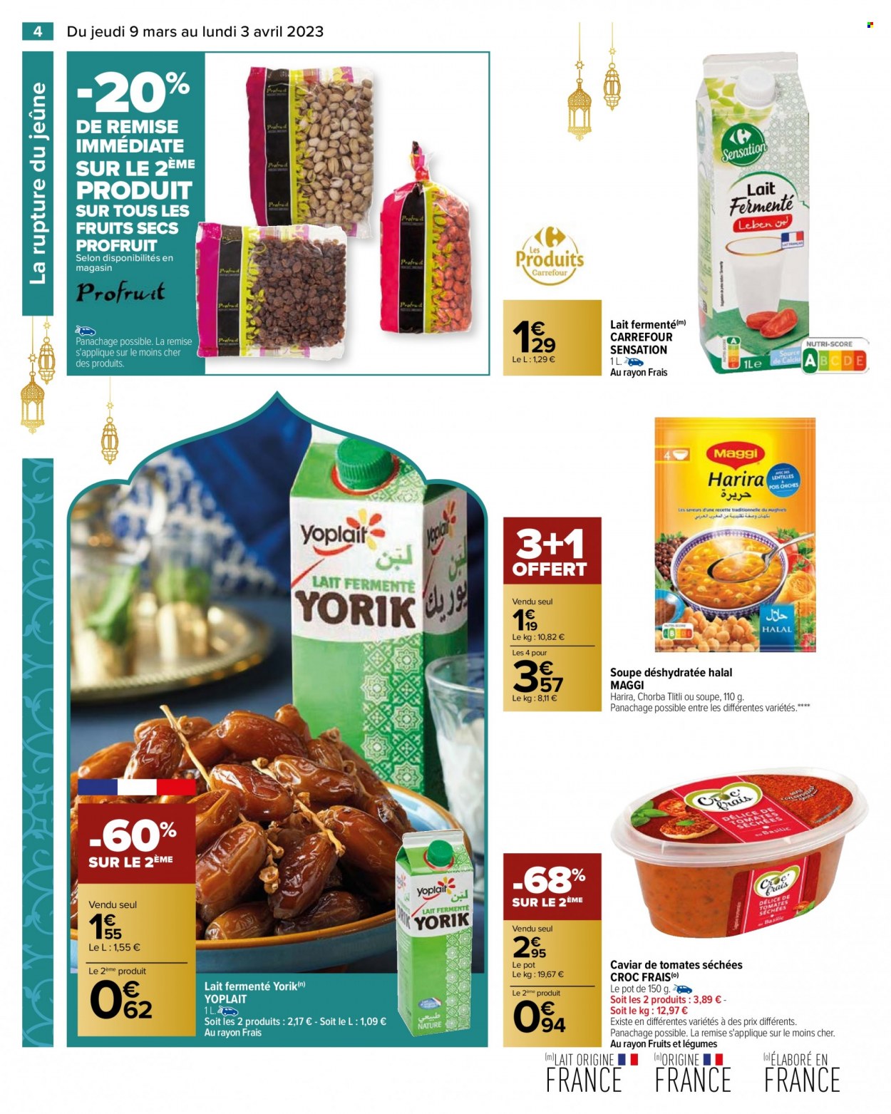 Catalogue Carrefour Hypermarchés - 09.03.2023 - 03.04.2023. 