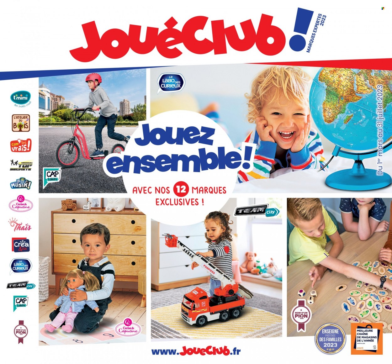 Catalogue JouéClub - 01.03.2023 - 31.07.2023. 