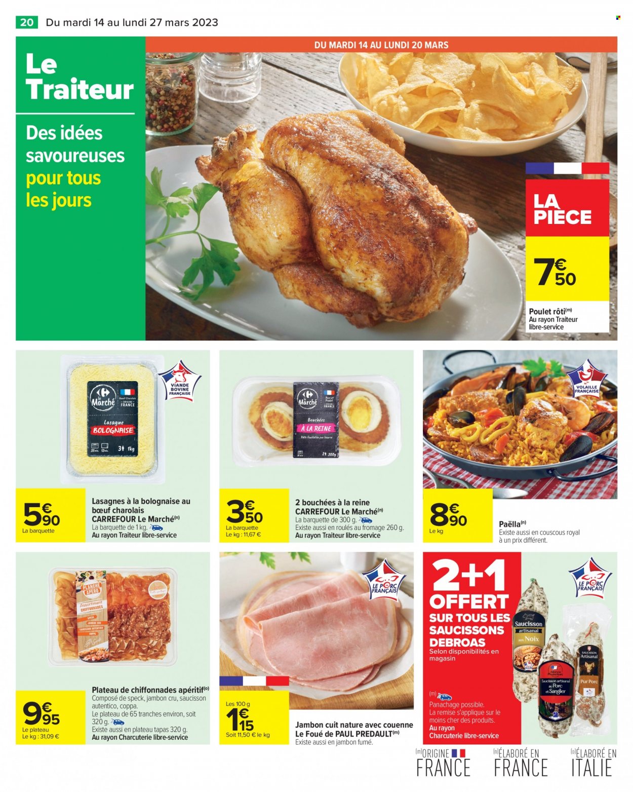 Catalogue Carrefour Hypermarchés - 14.03.2023 - 27.03.2023. 