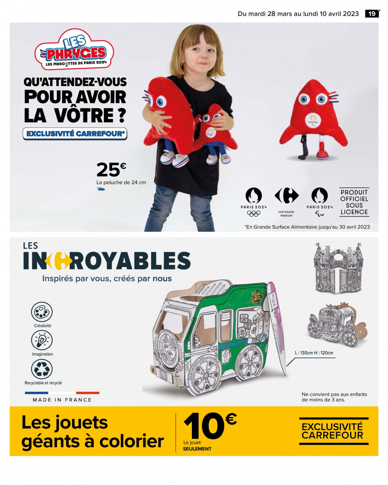 Catalogue Carrefour Hypermarchés - 28.03.2023 - 10.04.2023. 
