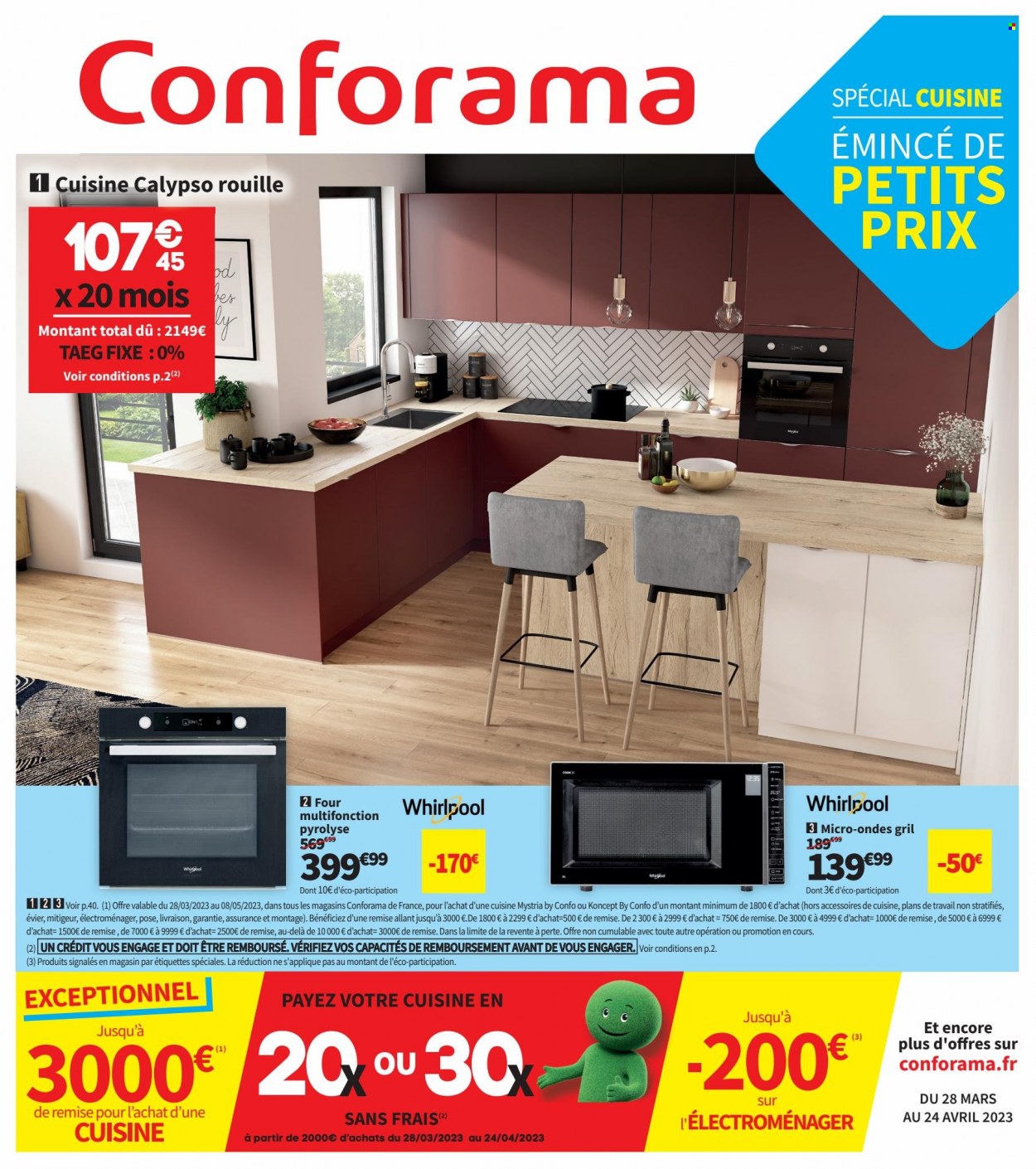 Catalogue Conforama - 28.03.2023 - 24.04.2023. 