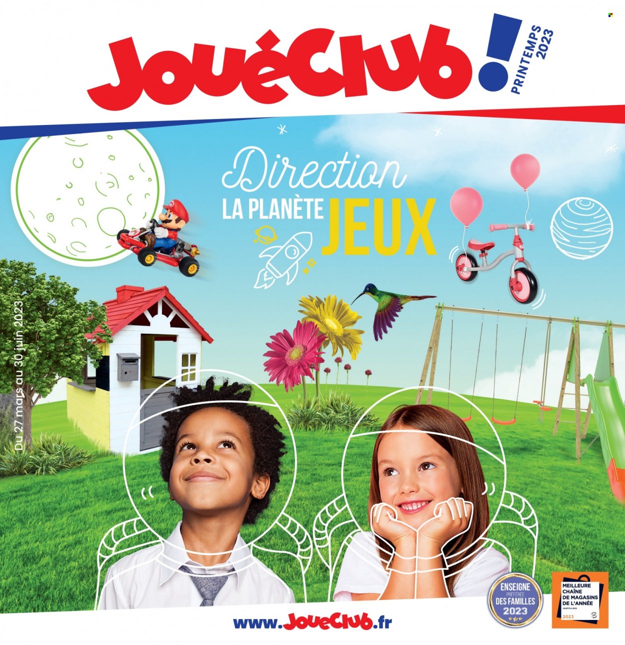 Catalogue JouéClub - 27.03.2023 - 30.06.2023. 