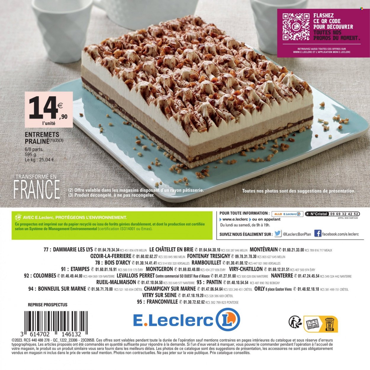 Catalogue E.Leclerc - 01.04.2023 - 20.11.2023. Page 52.