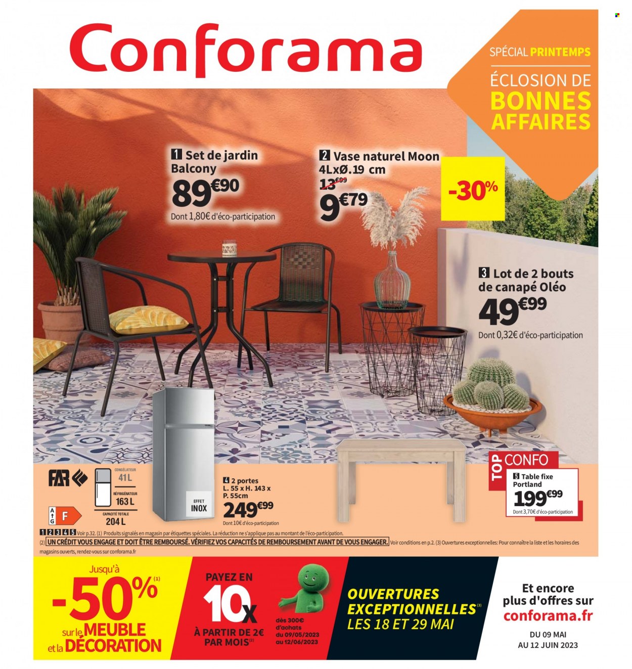 Catalogue Conforama - 09.05.2023 - 12.06.2023. 
