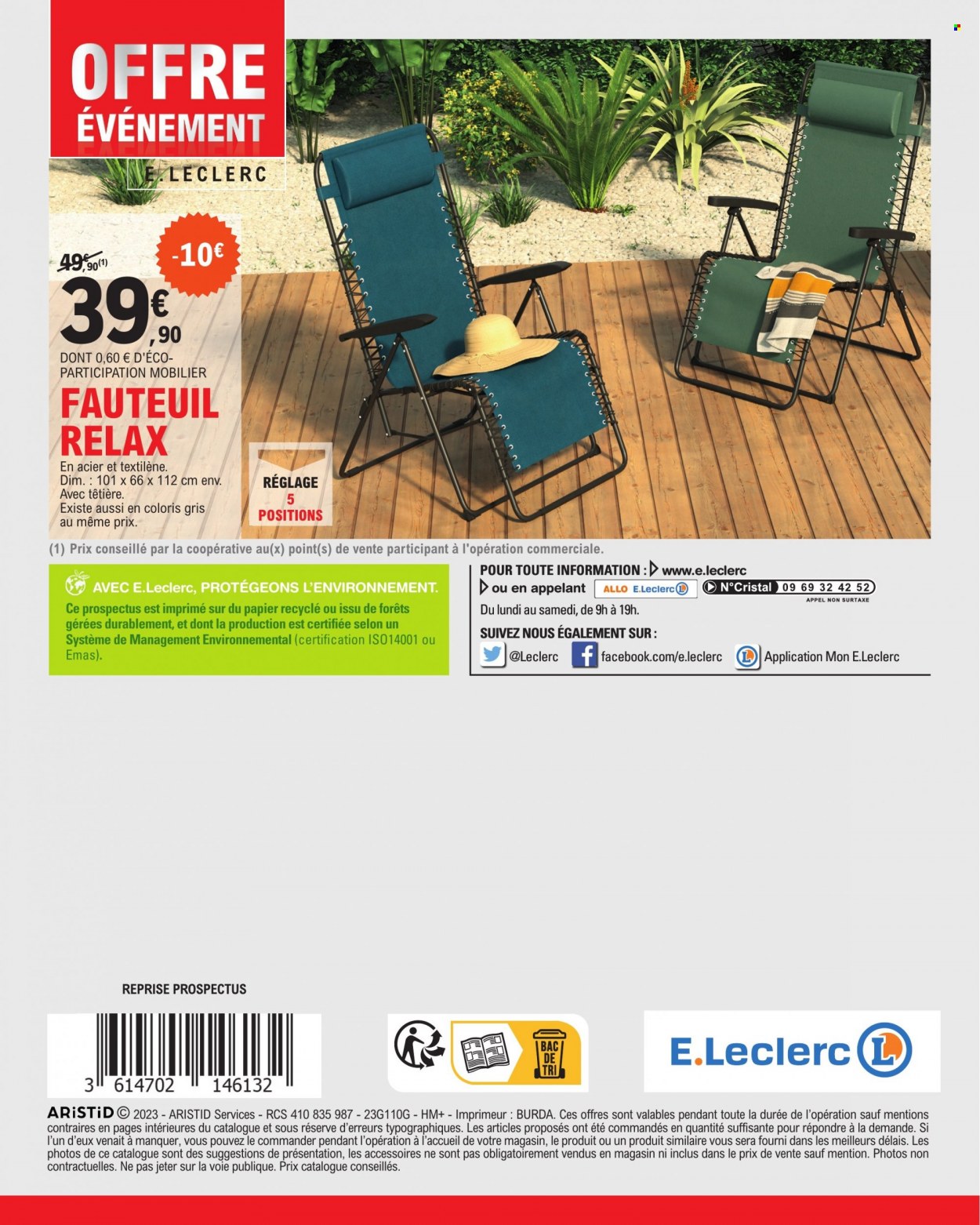 Catalogue E.Leclerc - 23.05.2023 - 03.06.2023. Page 66.