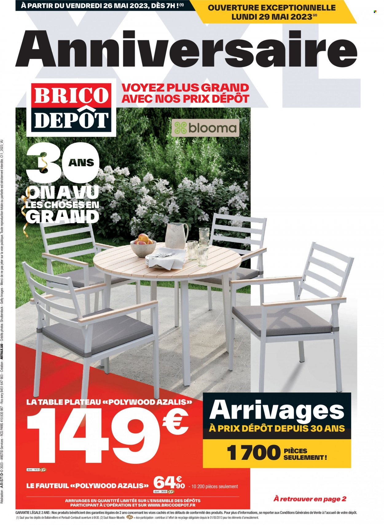 Catalogue Brico Dépôt - 26.05.2023 - 08.06.2023. 