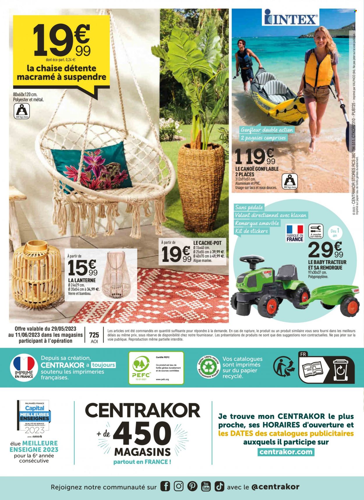 Catalogue Centrakor - 29.05.2023 - 11.06.2023. 